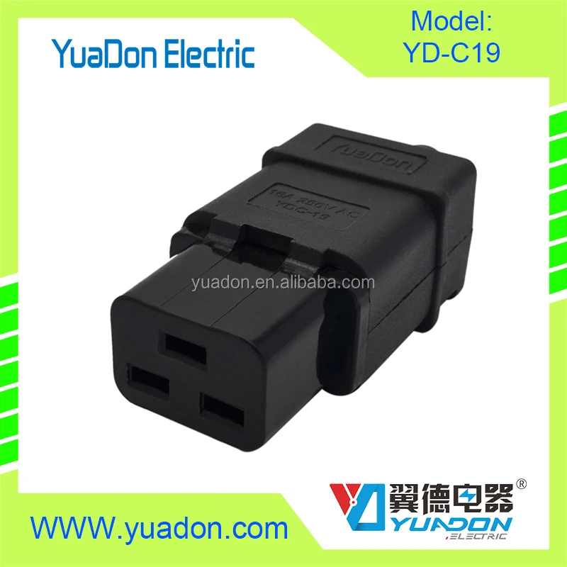 Popular Hot Sale Iec320 C19 Connector Iec 320 C20 C19 Socket Plug Male ...