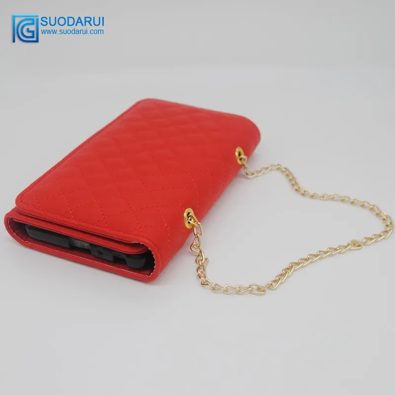 Factory OEM With mirror cute girls wallet phone case cover for smart phone