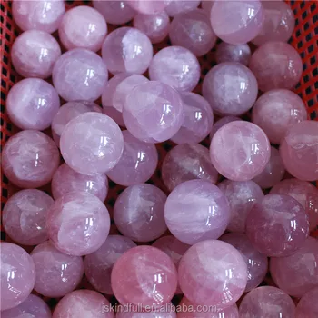 Rock Rose Crystal Ball Beads Pink 