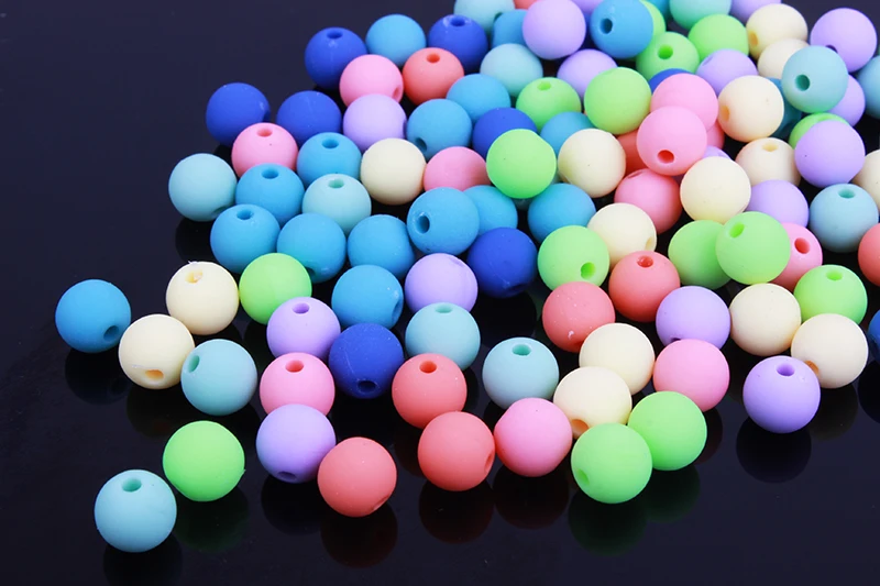 工厂批发 20毫米彩色塑料珠泡泡糖珠