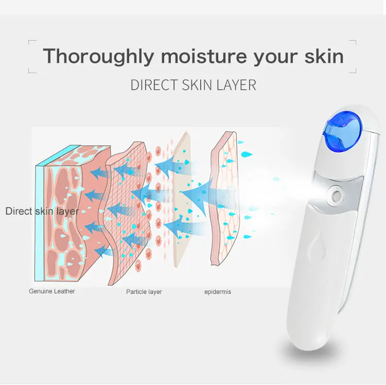 Beauty Device Portable Machine Deep Face Humidifier Nano Sprayer Facial Steamer