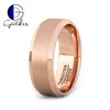 /product-detail/gentdes-jewelry-857-brushed-tungsten-ring-with-rose-gold-plating-60748594846.html