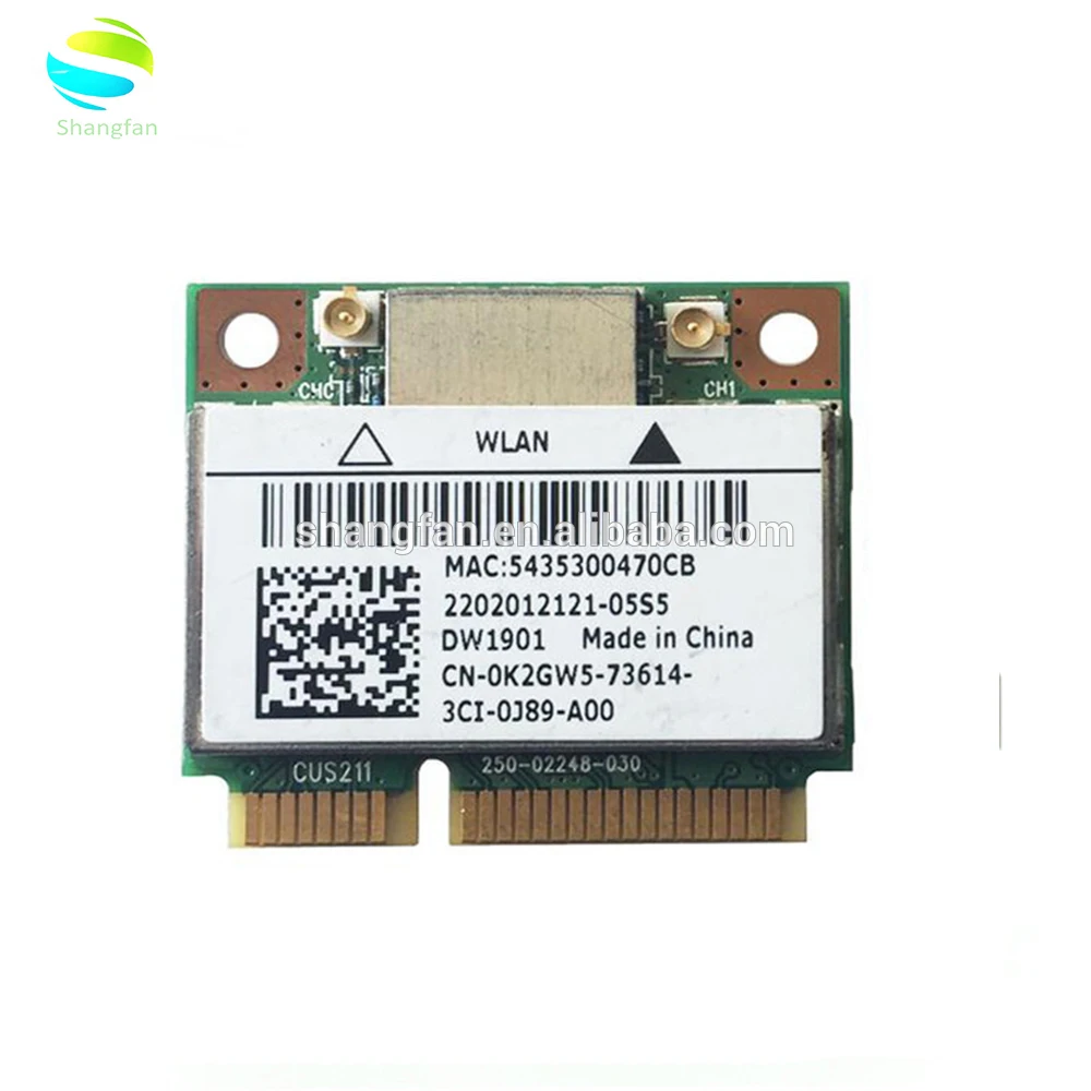Wireless Adapter Card For Atheros Dell Dw1901 802 1a b g n Bluetooth 