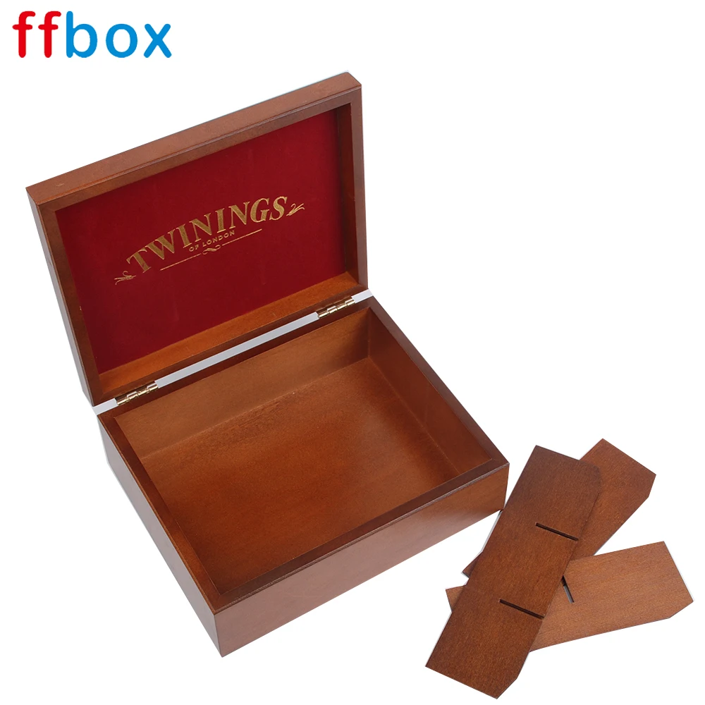 Factory Wholesale Custom 6 Compartments Wooden Tea Packaging Box Buy