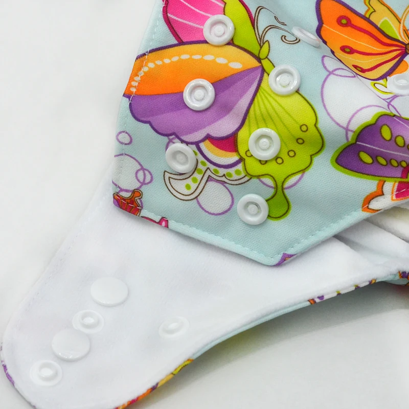 reusable printed baby cloth diapers