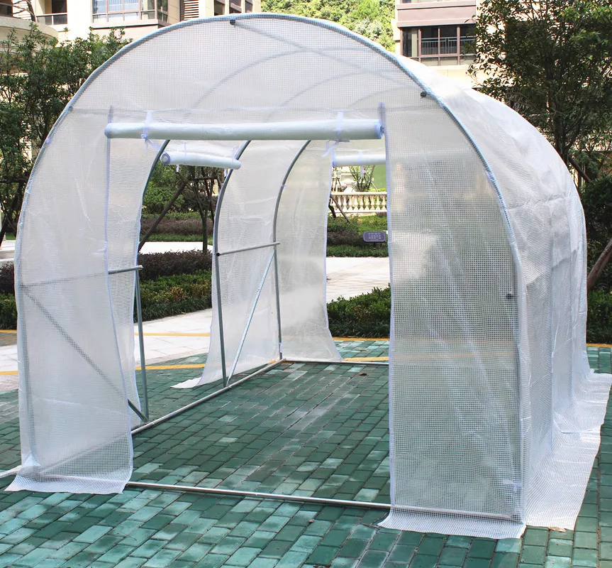 Skyplant Low Cost Walk In Poly Greenhouse Tunnel Garden Greenhouse For