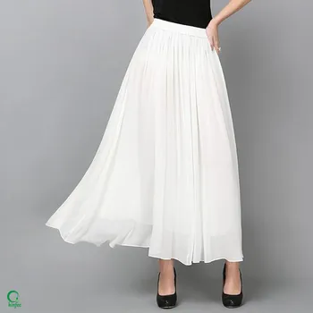 plain white maxi dress