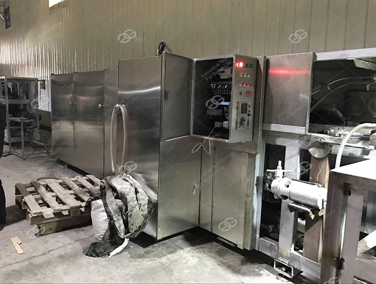 Large Capacity Automatic Making Rolled Sugar Icecream Gelato Cone Production Line Commercial Ice Cream Cone Machine For Sale
