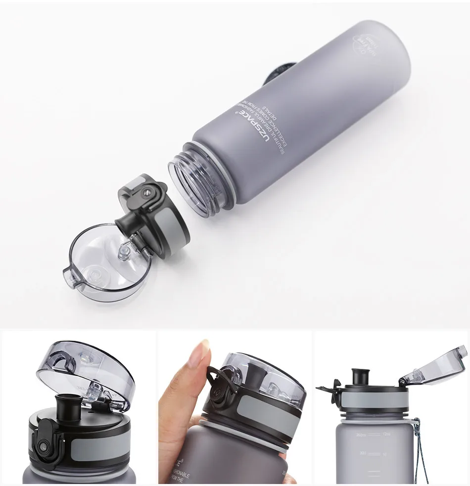 500ml/1000ml Amazon Hot Sales Bpa Free Tritan Drinking Sport Plastic