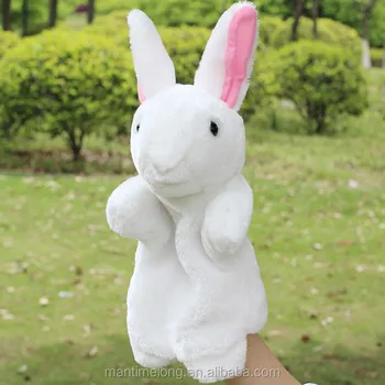 Lucu Mainan Yang Indah Hewan Boneka Jari Boneka Kelinci Anak Anak