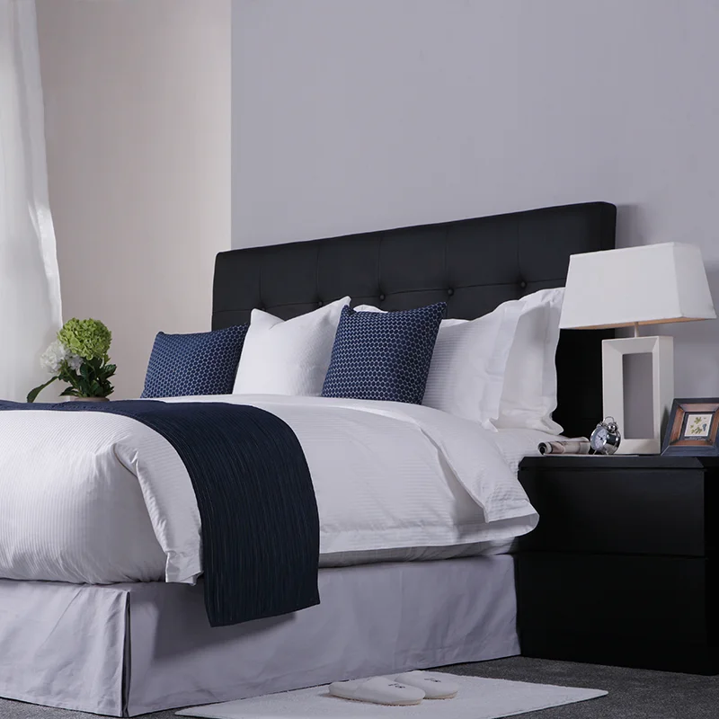 White Hotel Bedding Line For 5 Star Hotel,White Cotton Hospital/hotel