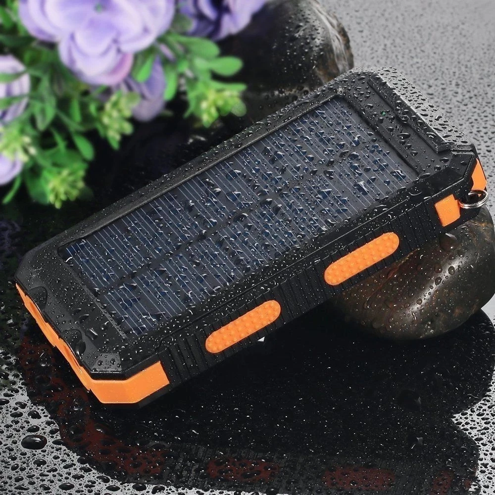 Rohs Custom Powerbank 10000mah Portable Mobile Phone Charger Solar