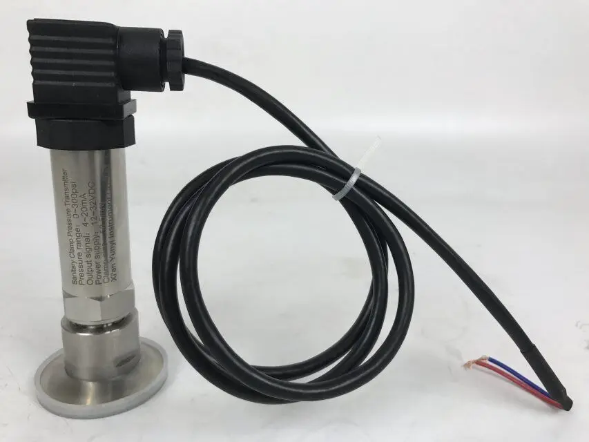 hot sale Sanitary Flush flat Diaphragm membrane pressure transducer sensor