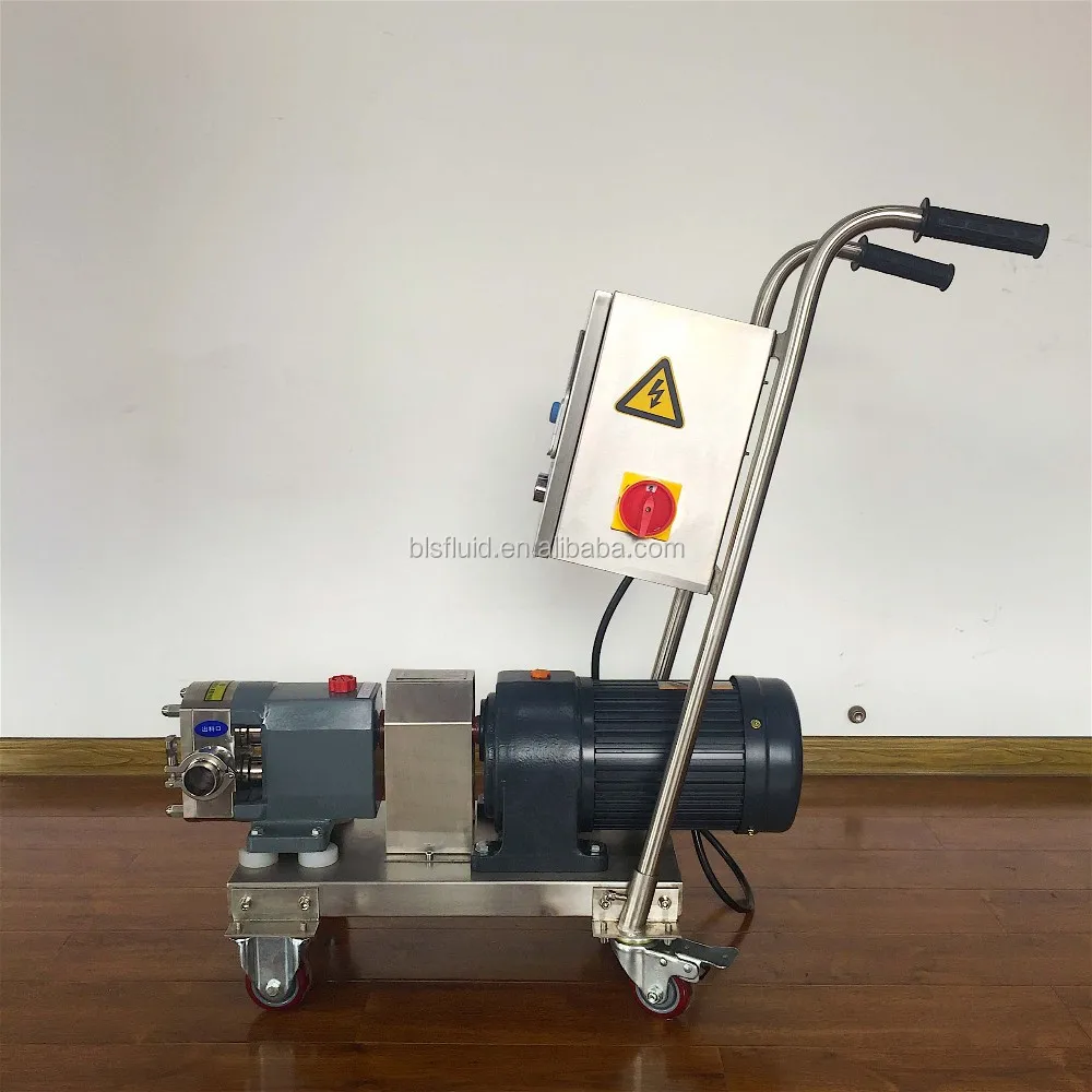 Zhejiang Stainless Lobe Pump Honey,Black Honey Syrup,And Glucose Pump