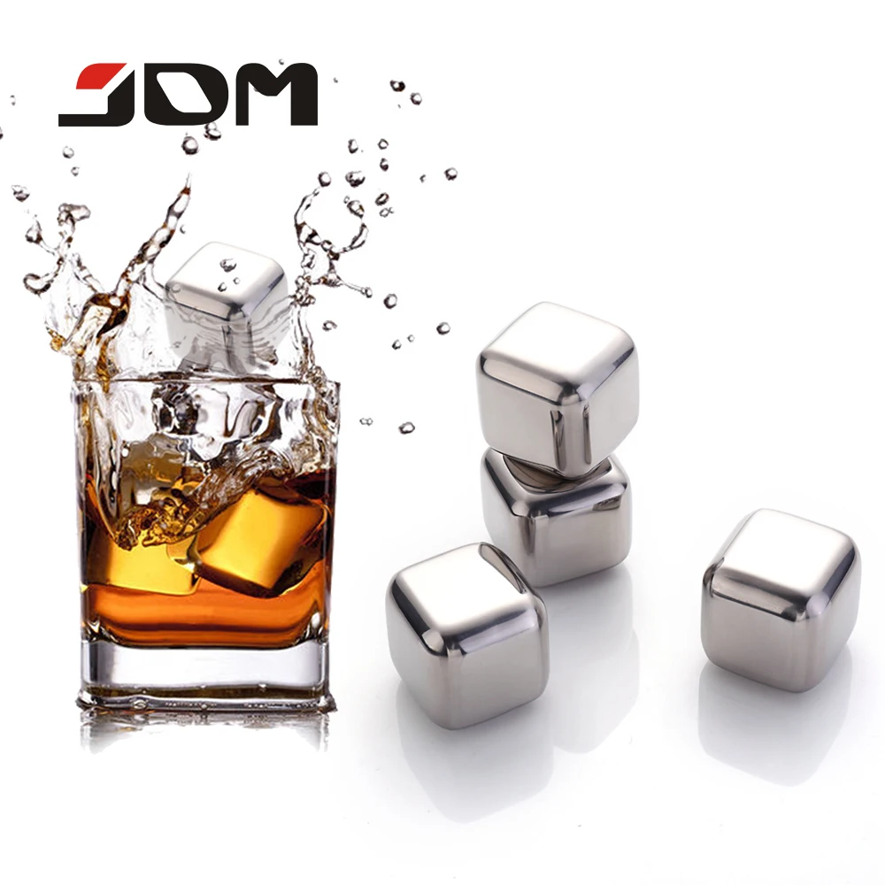 Hot Sale Bar Accessories Stainless Steel Custom Reusable Metal Ice
