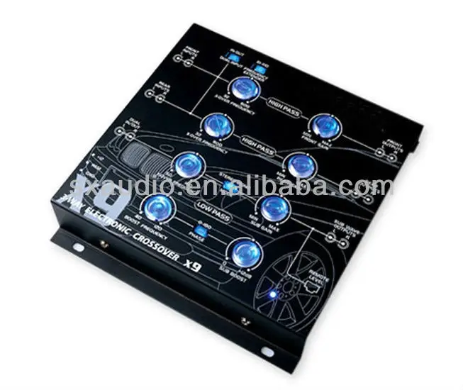 Audio Crossover 3 way Crossover With Remote Control 2 way 3 way 