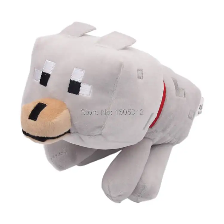 minecraft dog stuffed animal