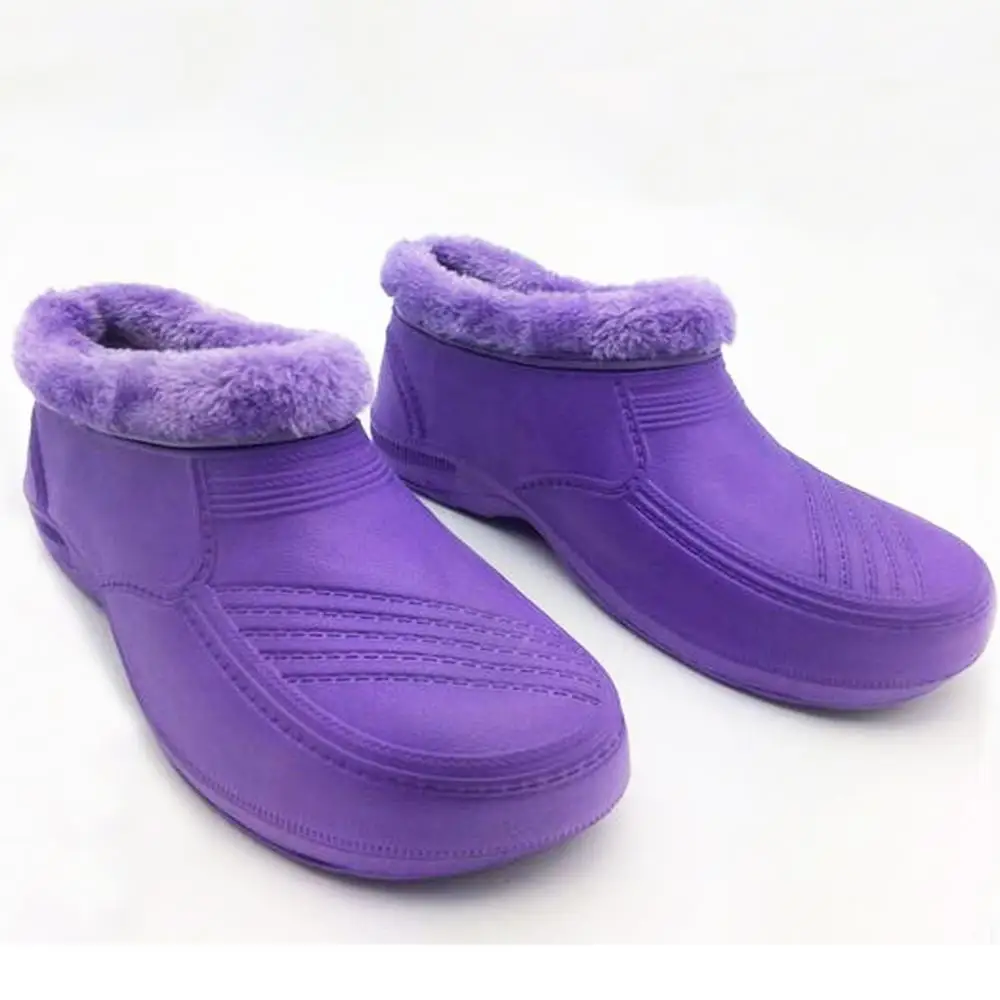 fleece lined garden clogs