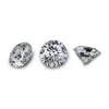 Middle size moissanite rough 16 heart 16 arrow VVS1 clarity diamond bur gemstone beads natural appearance .