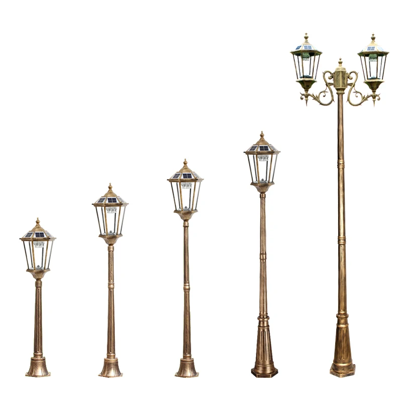 LED Streetlight Style Outdoor Light Lamppost