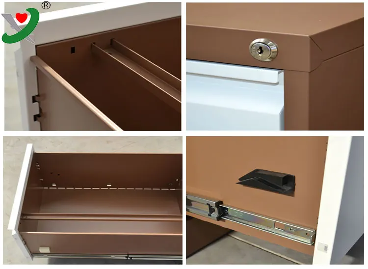 Yishun  import steel locker 3 drawers steel iron office furniture filling cabinet