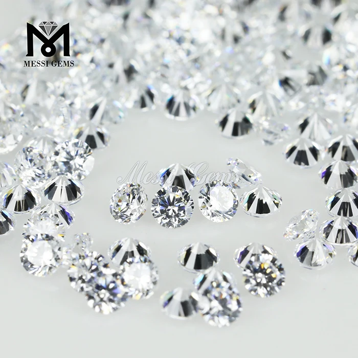 thumbnail image 2 of Loose Round & Heart Cubic Zirconia Stones - Many Colors & Sizes 1-12mm - Best Quality 2 of 6