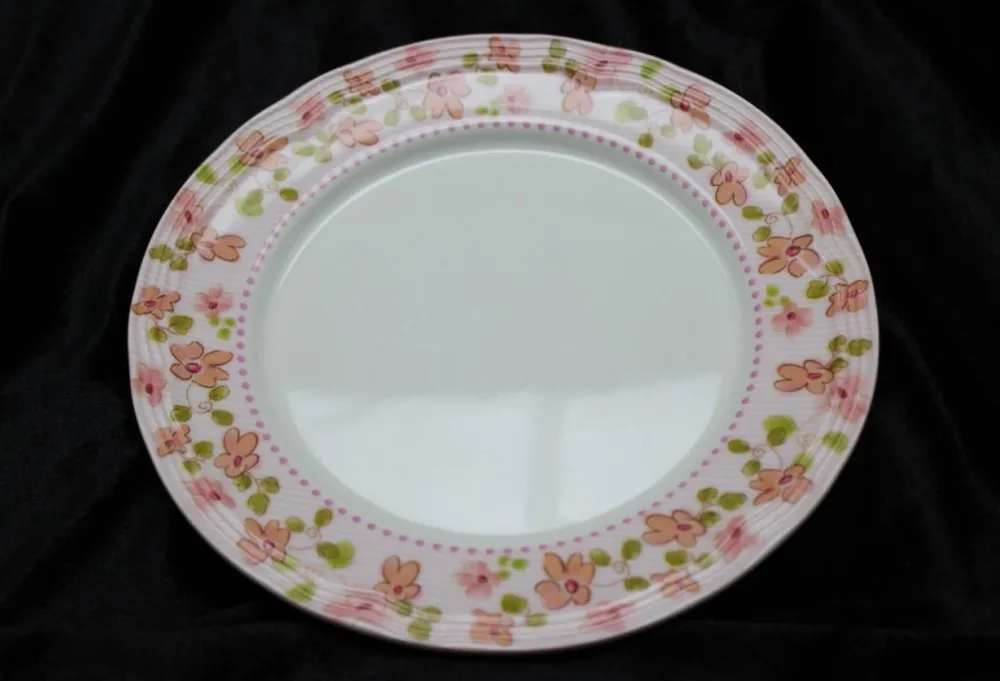 9inch melamine fruit salad plate