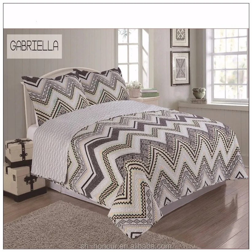 Single bed quilt size Madison Park Quebec Twin Size Quilt Bedding Set - Ivory, Damask – 2 Piece Bedding Quilt Coverlets – Ultra Soft Microfiber Bed Quilts Quilted Coverlet. by Madison Park. SIZE: Single Bed (Almost 90