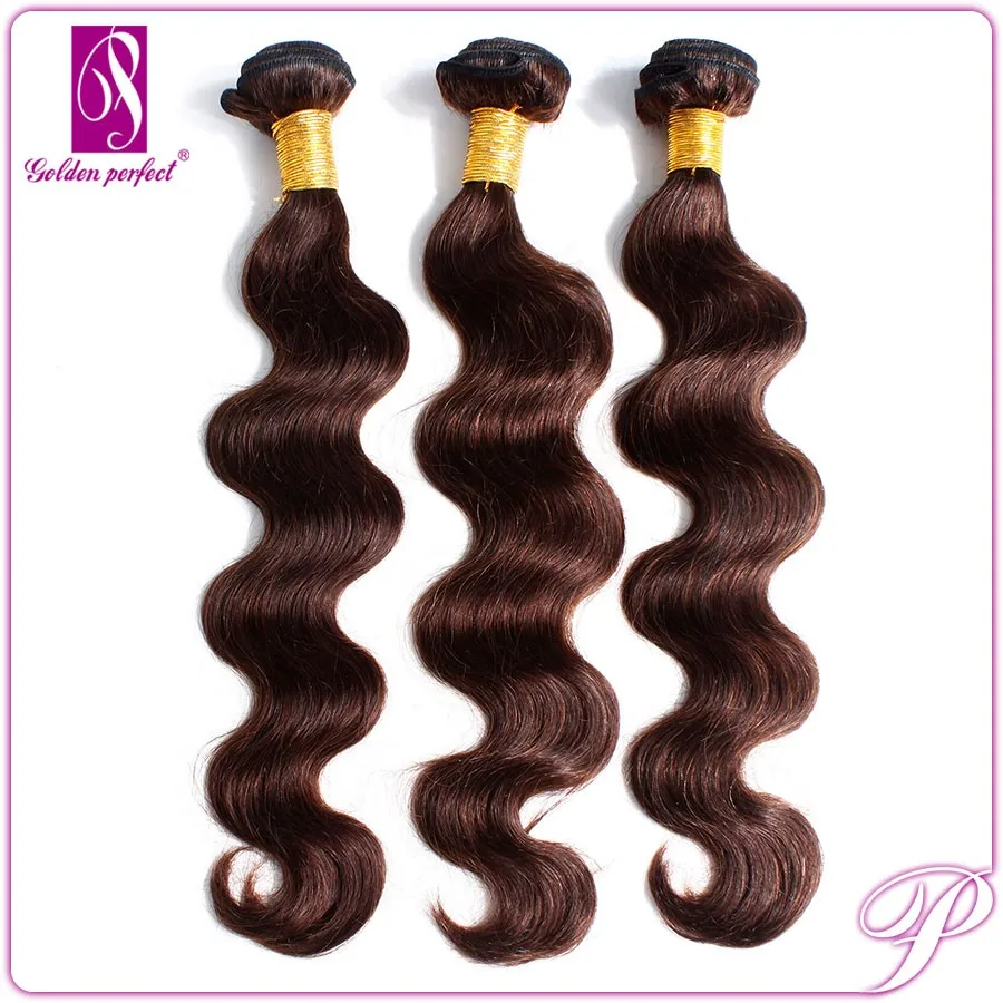 Manufacturers Hair Products Machine Made Weave With Brown