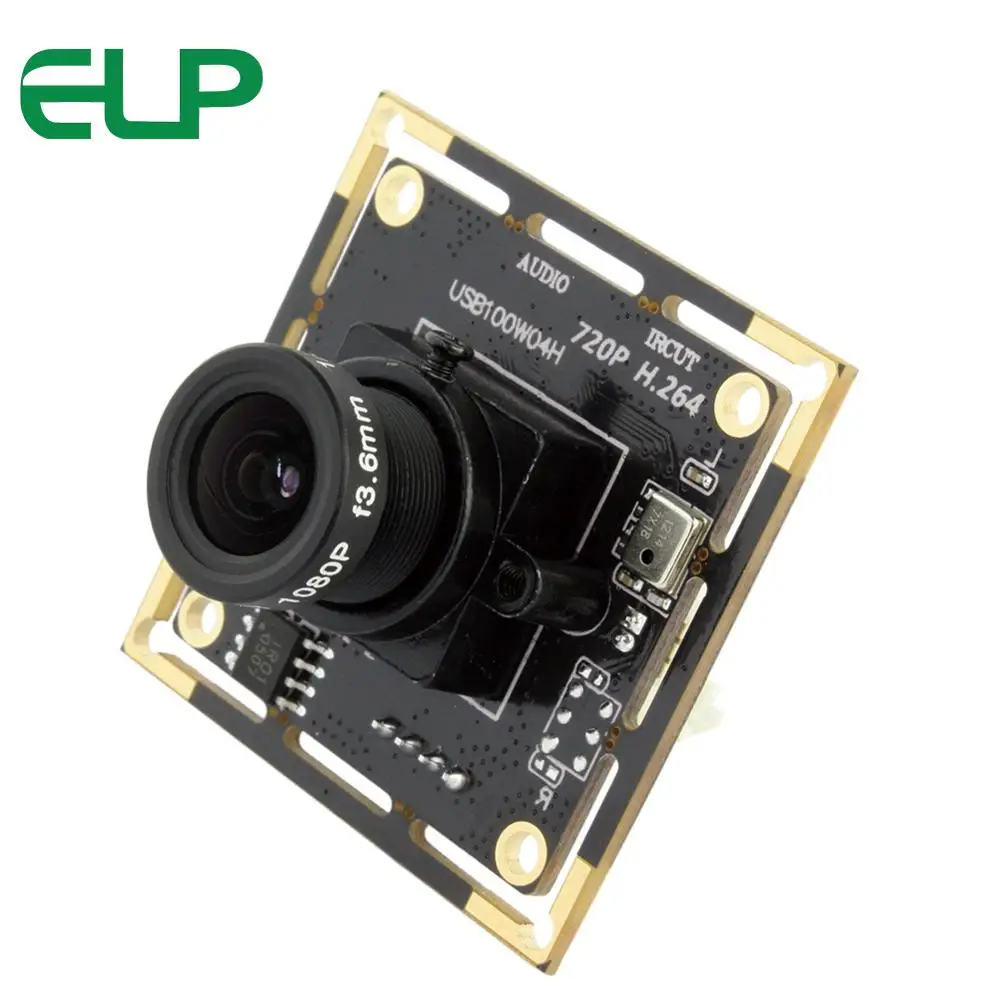 Surveilance Board Camera High Resolution Color CMOS Camera with Audio