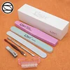Wholesale Professional Beauty Nail Care Manicure Cleaning Tools Repair Shape , High Quality Nail Buffer Manicure 7 Piecies Set