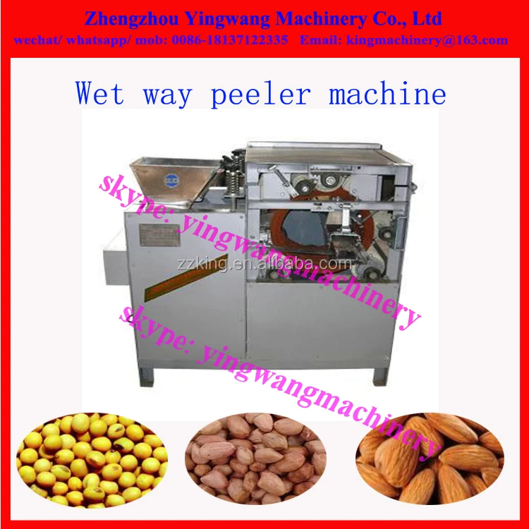 Automatic Wet Way Peanut Peeler / Groundnut Kernel Seed Red Skin Remover Stripper Buy Wet Way