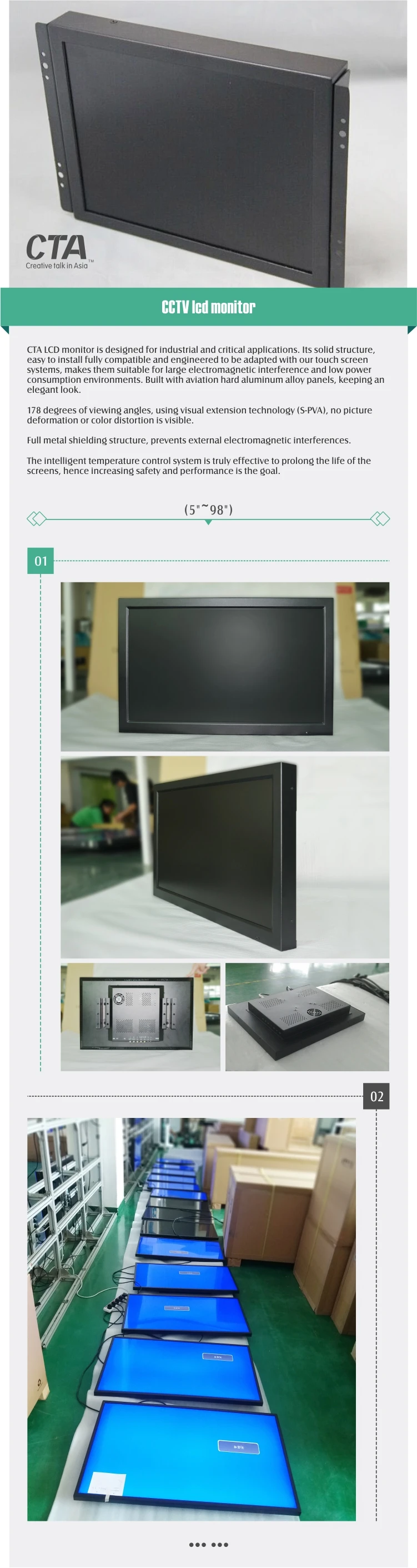 Open frame monitor details page ok