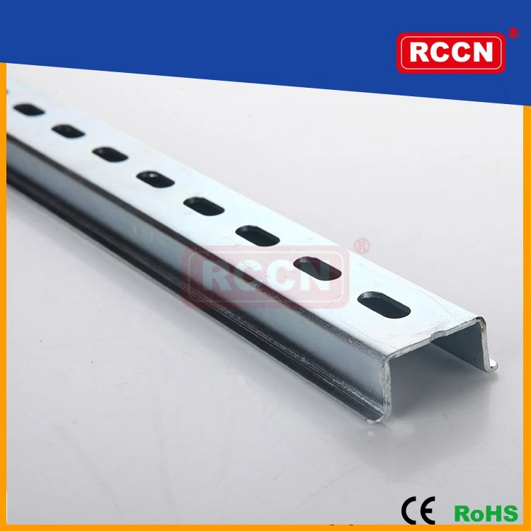 Rccn Steel Din Rail,Zinc Coated Din Rail,Metal Din Rails Ts35/7.5/1.0