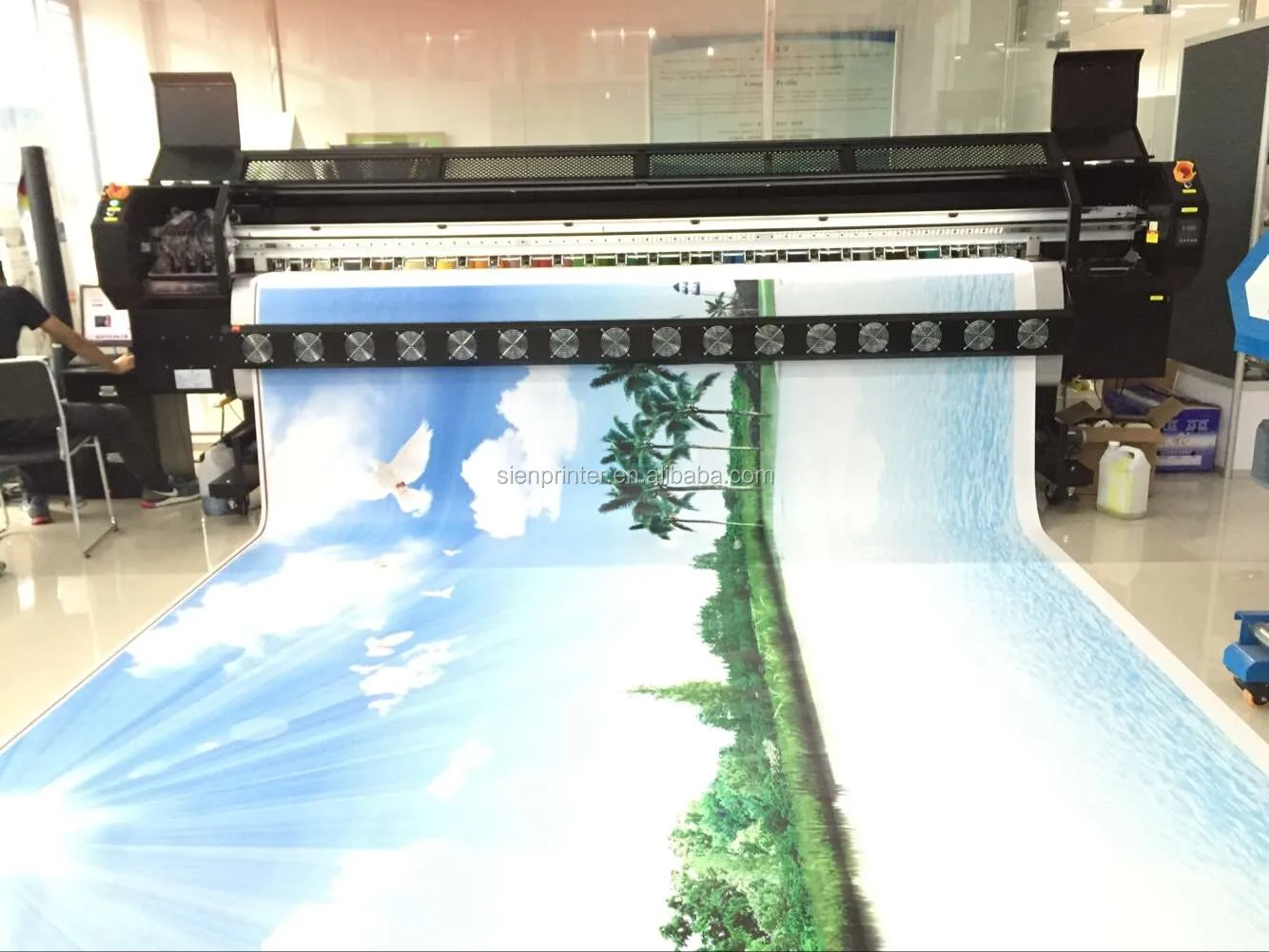 3.2m Flex Banner Printer Vinyl Sticker Printing Machine ...