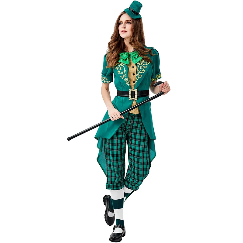 2019 Irish Goblins Dress Up Stage Costumes For St Patrick's Day ...