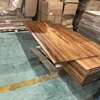 New Arrival Fish & Lotus Acacia Slab Table High Quality Timber Desk