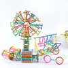 2018 high quality intelligent diy smart stick plastic kid toy block building sticks toy