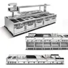 Industrial Hotel Fast Food Restaurant Commercial Kitchen Equipment