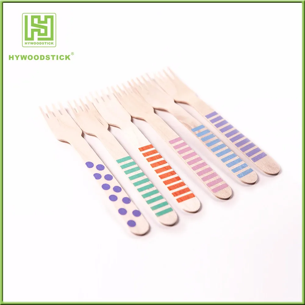 disposable wooden spoon fork knife