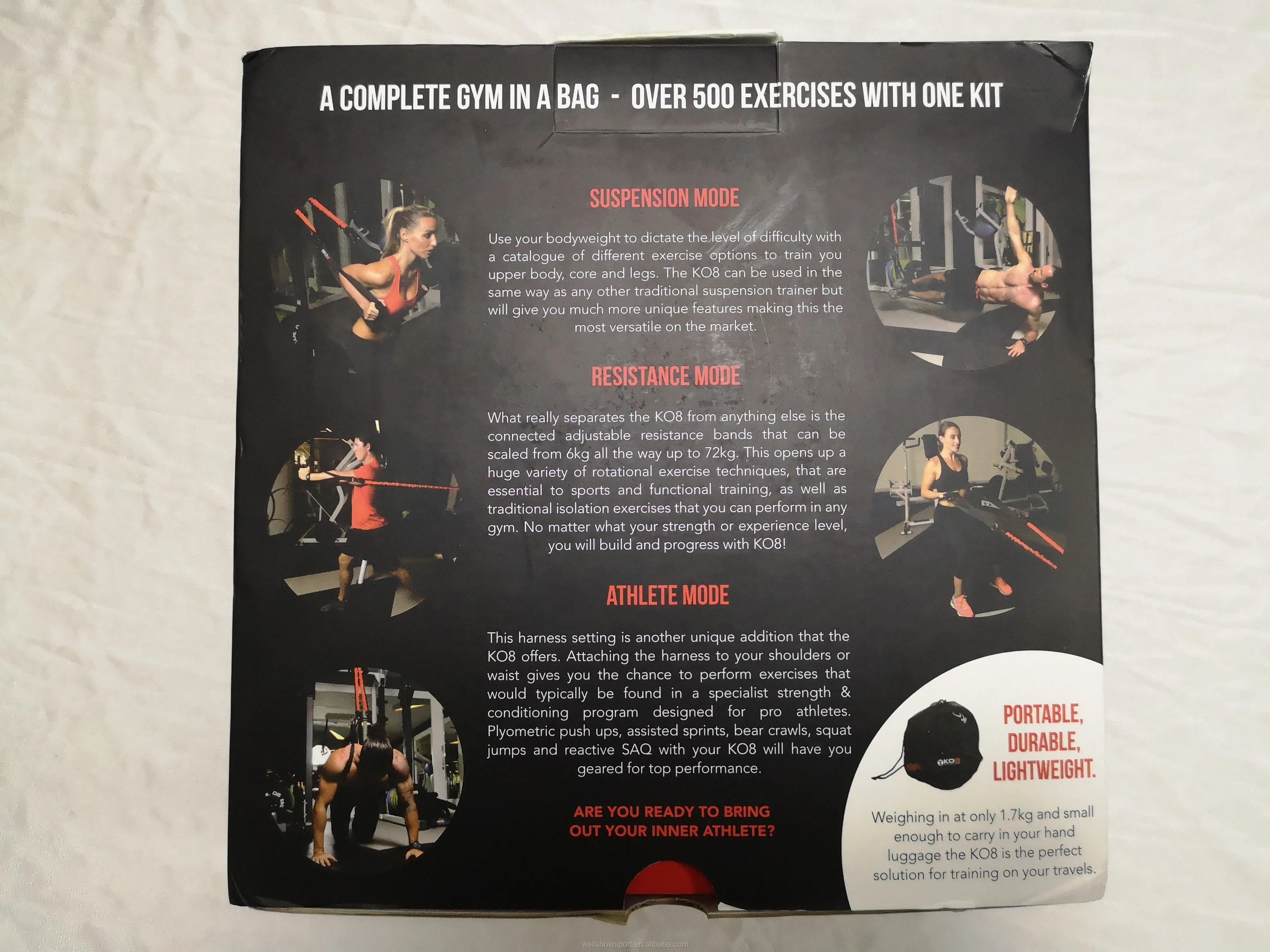 Wellshow Sport Versatile Ko8 Functional Training System Resistance