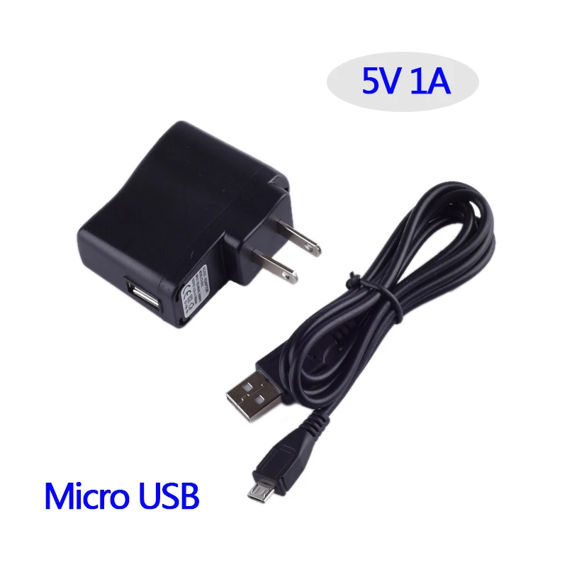 Corriente alterna a corriente directa Micro USB 5Pin 5 V conmutación 1 A Adaptador De Fuente De Alimentación K1B Enchufe EU/US