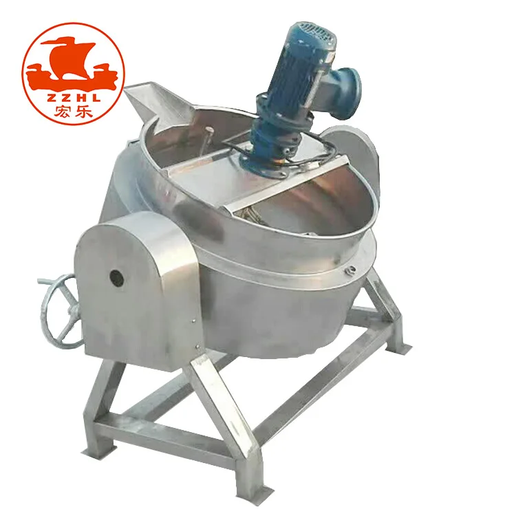 Steam Gas Jacketed Kettle Cooker With Mixer Buy