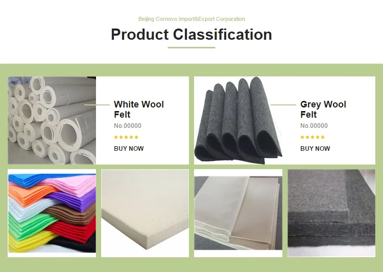 hard wool felt fabric