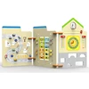 Kindergarten Children wall game Toys Play Wooden Wall Activity Decoration Panel