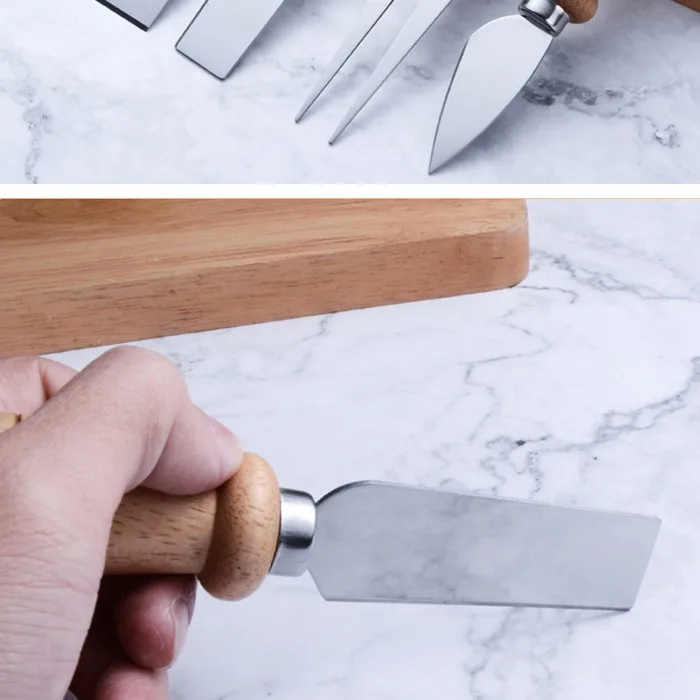 Kitchen Accessories 4pcs Cheese Cutter Sets Cheese Knife/shovel/knives