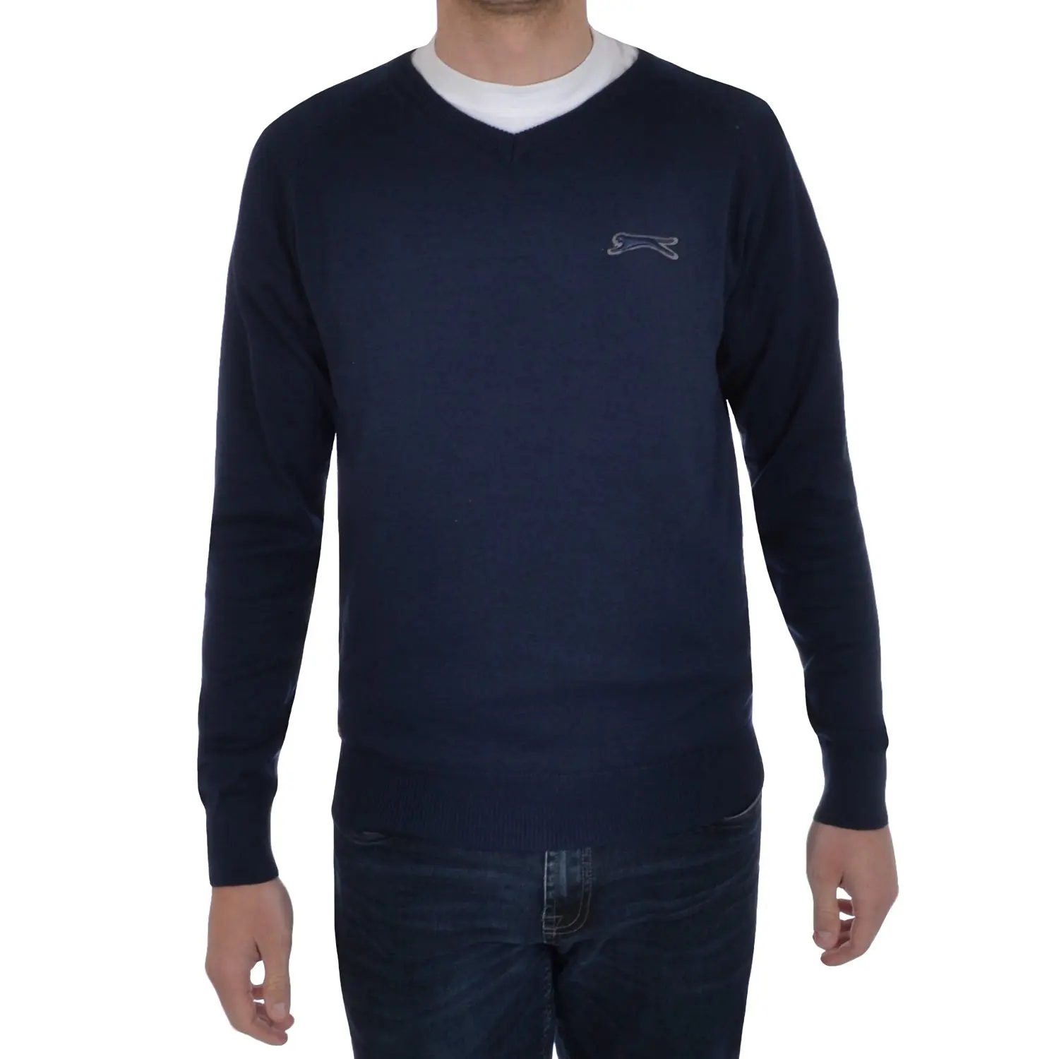 men's v neck golf jumpers