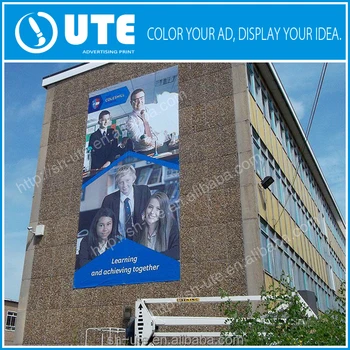 Advertising Vinyl Banner Hanging Style Advertising Wall Hanging