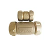 Brass Compression Coupling Short Pattern / Compression Pipe Fitting / Plumbing Fitting
