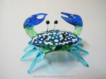 blue crab figurines